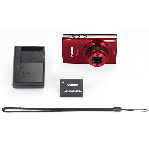 PowerShot ELPH 190 IS Digital Camera (Red) Image 6