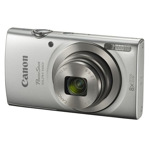 PowerShot ELPH 180 Digital Camera (Silver) Image 0