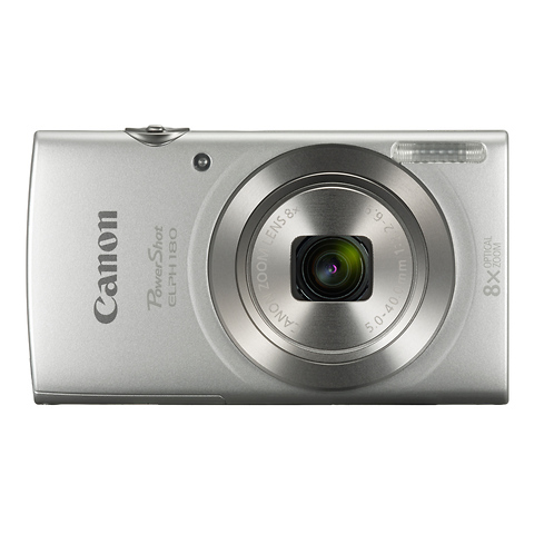 PowerShot ELPH 180 Digital Camera (Silver) Image 1