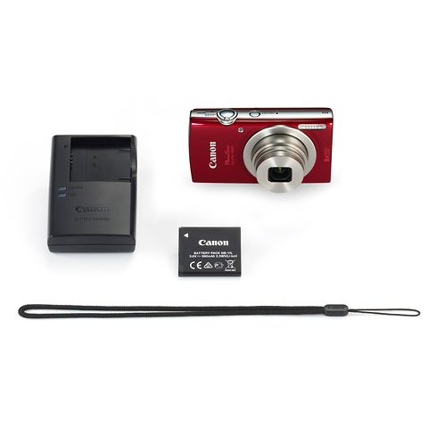 PowerShot ELPH 180 Digital Camera (Red) Image 6