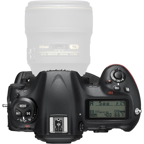 D5 Digital SLR Camera Body (CompactFlash Model) Image 4