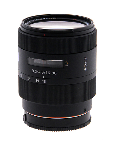 SAL-1680Z 16-80mm f/3.5-4.5 Carl Zeiss DT A-Mount Lens - Pre-Owned Image 0