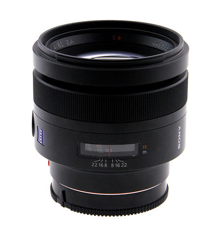 SAL-85F14Z 85mm f/1.4 Carl Zeiss Planar T* Lens - Open Box Image 0