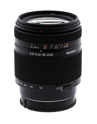 Sony Dt 18 250mm F 3 5 6 3 Autofocus Lens Open Box Sal150