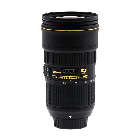 AF-S NIKKOR 24-70mm f/2.8E ED VR Lens (Open Box) Image 0