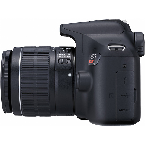 EOS Rebel T6 Digital SLR Camera with 18-55mm Lens Image 4