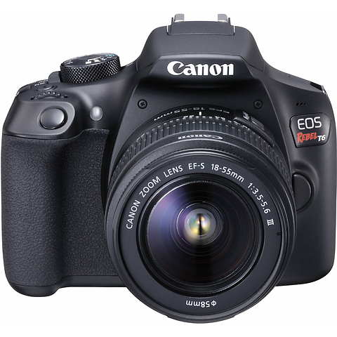 EOS Rebel T6 Digital SLR Camera with 18-55mm Lens Image 1