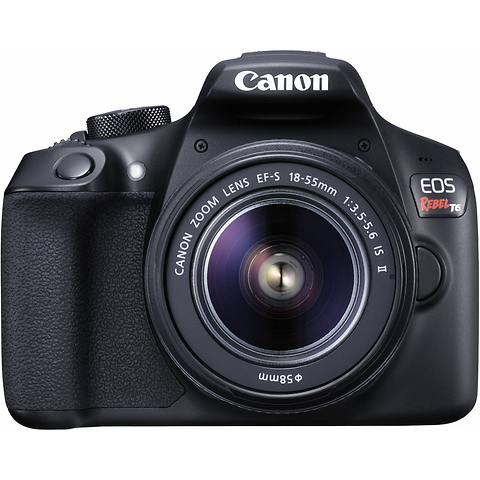 EOS Rebel T6 Digital SLR Camera with 18-55mm Lens Image 2