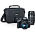 EOS Rebel T6 Digital SLR Camera with 18-55mm and 75-300mm Lenses Kit - Open Box