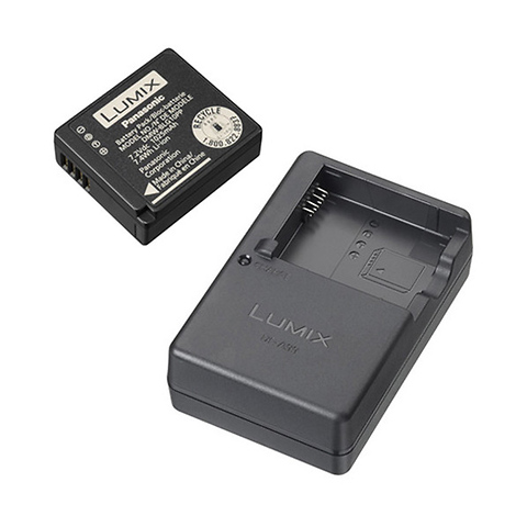 Compact LED Light Kit With Power Set For Panasonic Lumix G100 DC-G100