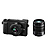 Lumix DMC-GX85 Mirrorless Micro Four Thirds Digital Camera with 12-32mm Lens & 45-150mm Lens Kit (Black)