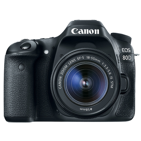 EOS 80D Digital SLR Camera with EF-S 18-55mm f/3.5-5.6 IS STM Lens Image 0