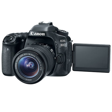 EOS 80D Digital SLR Camera with EF-S 18-55mm f/3.5-5.6 IS STM Lens Image 7