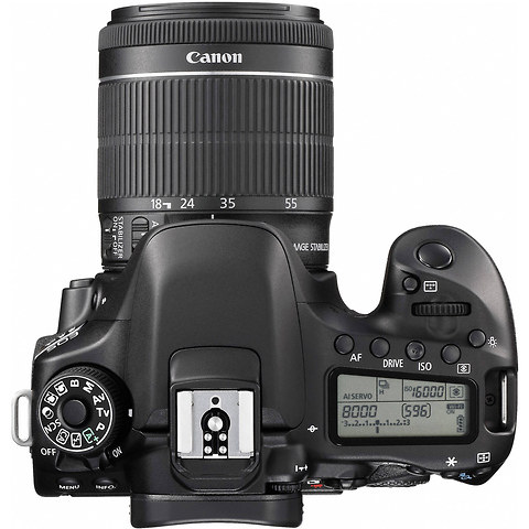 EOS 80D Digital SLR Camera with EF-S 18-55mm f/3.5-5.6 IS STM Lens Image 4