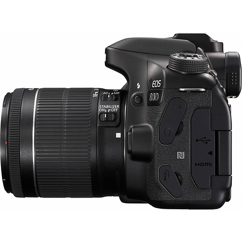 EOS 80D Digital SLR Camera with EF-S 18-55mm f/3.5-5.6 IS STM Lens Image 5