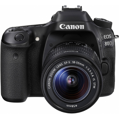 EOS 80D Digital SLR Camera with EF-S 18-55mm f/3.5-5.6 IS STM Lens Image 2
