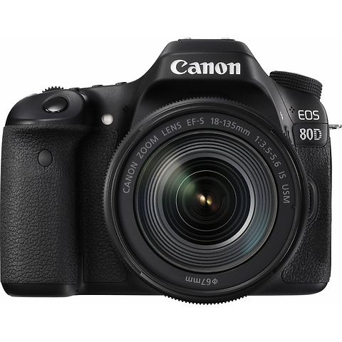 EOS 80D Digital SLR Camera with EF-S 18-135mm f/3.5-5.6 IS USM Lens Image 2
