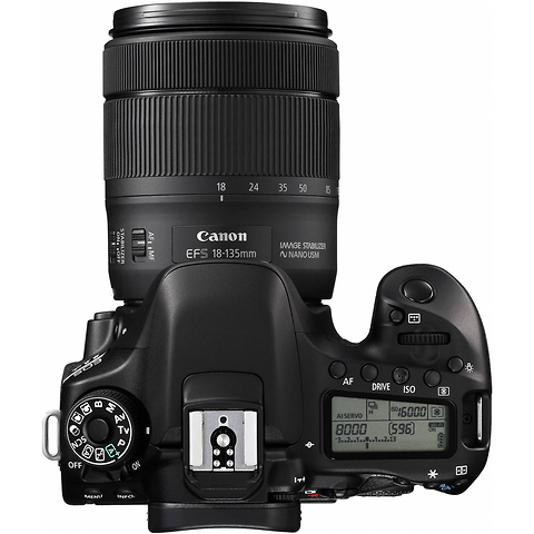EOS 80D Digital SLR Camera with EF-S 18-135mm f/3.5-5.6 IS USM Lens Image 6