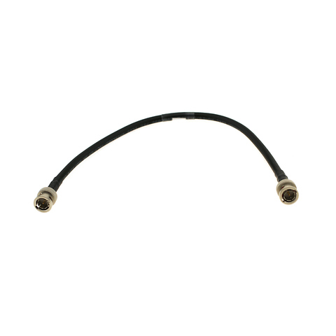 BNC Male to BNC Male Low-Loss Coax Cable (50 Ohm, 12 in.) Image 0