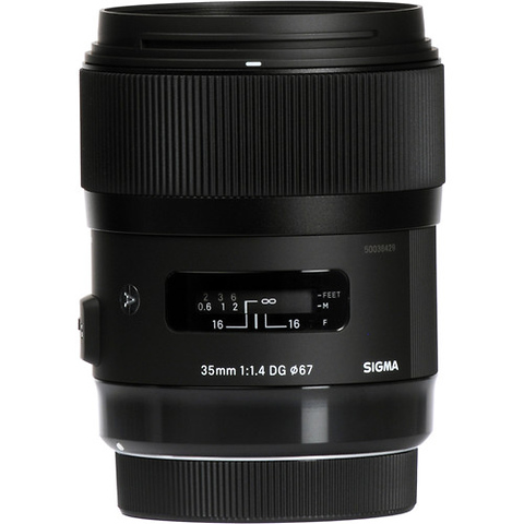 35mm f/1.4 DG HSM Art Lens for Nikon F - Pre-Owned Image 1