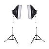 F5 Two-Head Fluorescent Lighting Kit Thumbnail 0