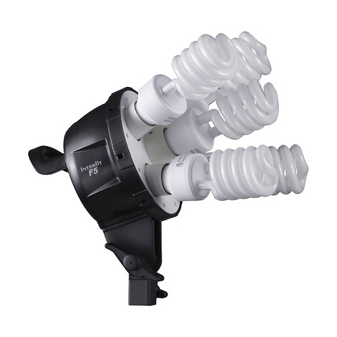 F5 Three-Head Fluorescent Lighting Kit with Boom Arm Image 1