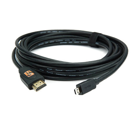 TetherPro Micro-HDMI to HDMI Cable - 15 ft. Image 0