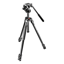 290 Xtra Aluminum Tripod with 128RC Micro Fluid Video Head Image 0