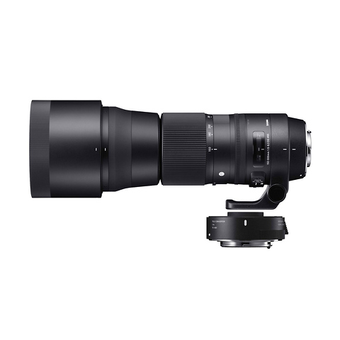 150-600mm F5-6.3 DG OS HSM Contemporary Lens with 1.4X TeleConverter Kit for Canon Image 0
