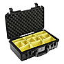 1525AirWD Carry-On Case (Black, with Dividers)