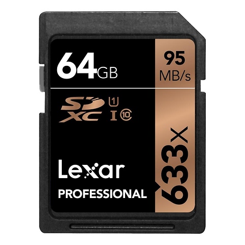 64GB Professional UHS-I SDXC Memory Card (U1) Image 0