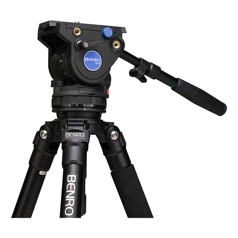 BV6 Aluminum Video Tripod Kit Image 3