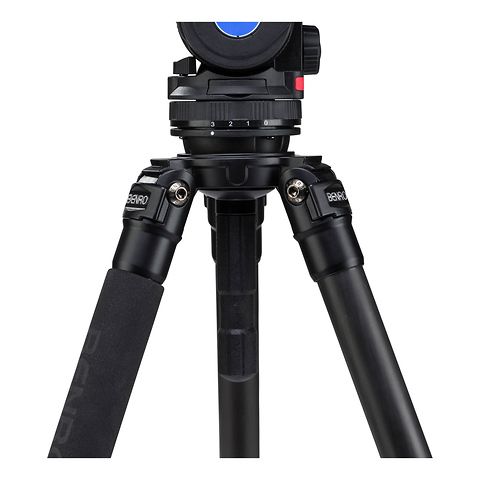 BV6 Aluminum Video Tripod Kit Image 4