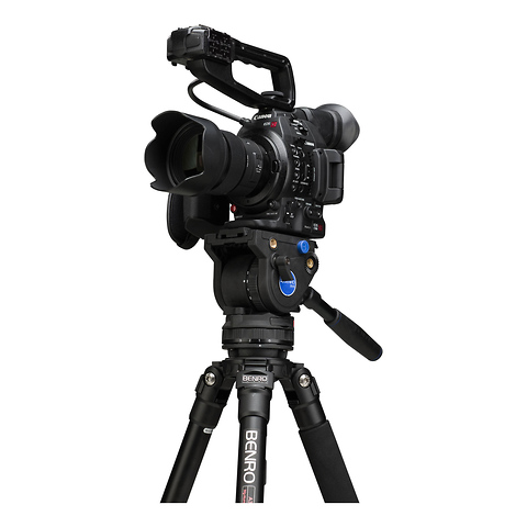 BV6 Aluminum Video Tripod Kit Image 6