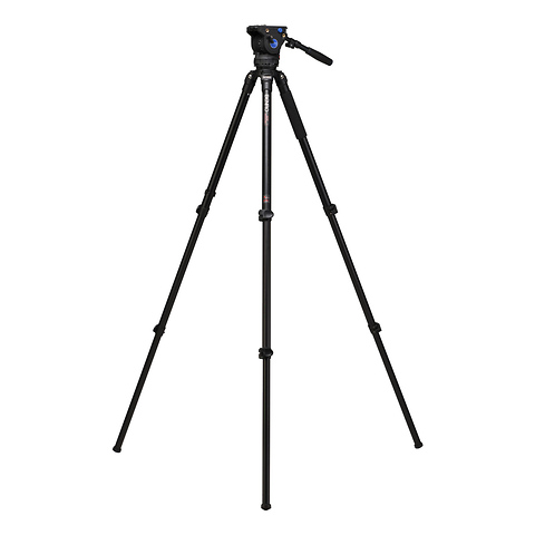 BV6 Aluminum Video Tripod Kit Image 1