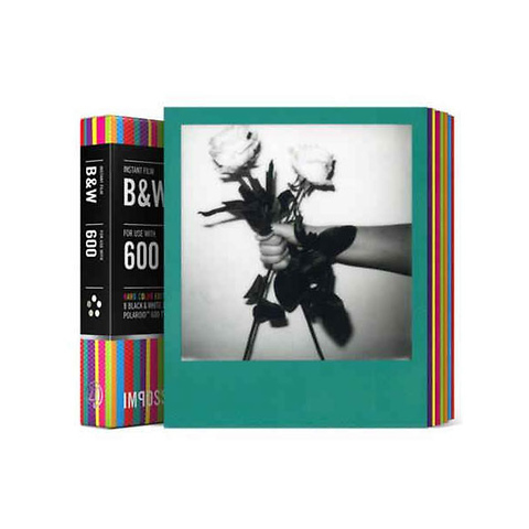 B&W Instant Film for 600 (Hard Color Frame, 8 Exposures) Image 0