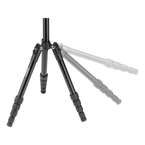 Prima Photo Small Travel Tripod (Black) Image 5