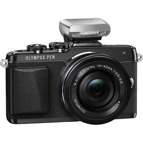 E-PL7 Digital Camera with 14-42mm EZ Lens (Black) Image 0