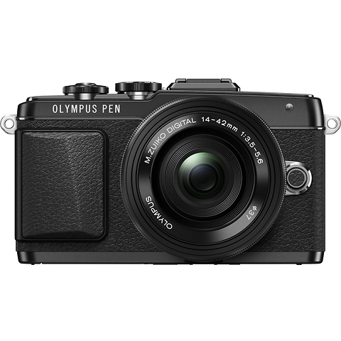 E-PL7 Digital Camera with 14-42mm EZ Lens (Black) Image 2
