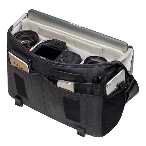 DNA 15 Slim Messenger Bag (Olive) Image 2