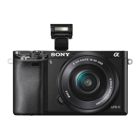 Alpha a6000 Mirrorless Digital Camera with 16-50mm and 55-210mm Lenses (Black) Image 5