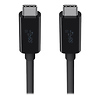 SuperSpeed+ USB 3.1 Type-C to Type-C Cable (3 ft. Black) Thumbnail 0