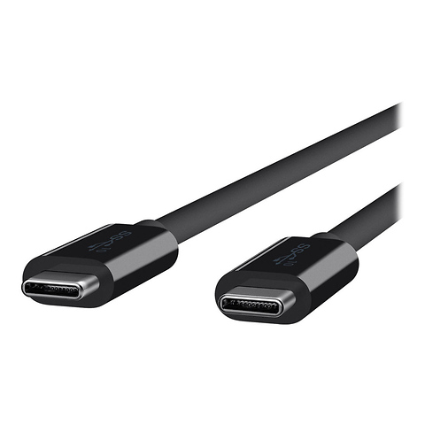 SuperSpeed+ USB 3.1 Type-C to Type-C Cable (3 ft. Black) Image 2