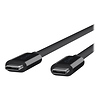 SuperSpeed+ USB 3.1 Type-C to Type-C Cable (3 ft. Black) Thumbnail 2