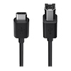 USB 2.0 Type-C to USB Type-B Charge Cable (6 ft. Black) Thumbnail 0