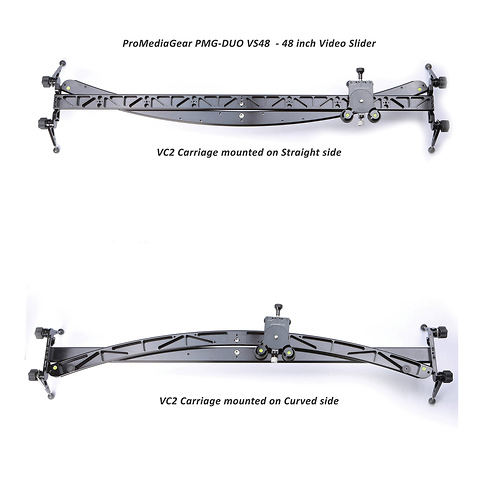 PMG-DUO 48 In. Video Slider with Carrying Case Image 6