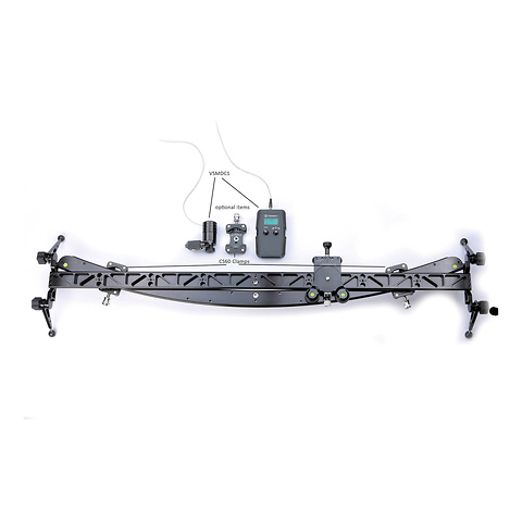 PMG-DUO 48 In. Video Slider with Carrying Case Image 7