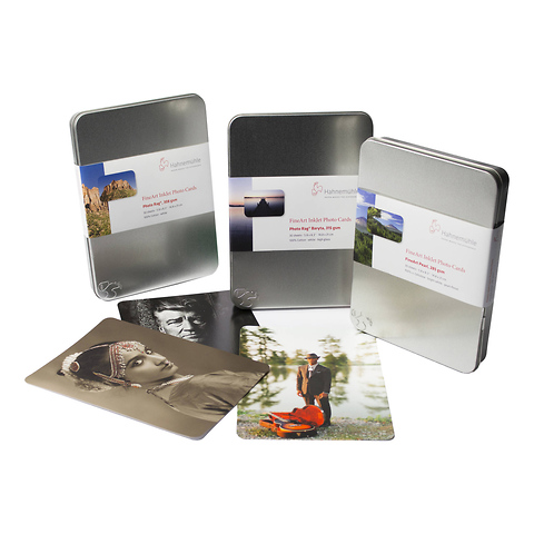 Photo Rag Baryta FineArt Inkjet Photo Card (A5 5.8 x 8.3 In., 30 Cards) Image 0
