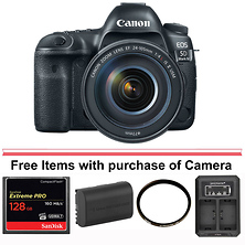 EOS 5D Mark IV Digital SLR Camera with 24-105mm Lens Image 0