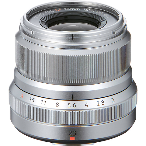 XF 23mm f/2 R WR Lens (Silver) Image 0